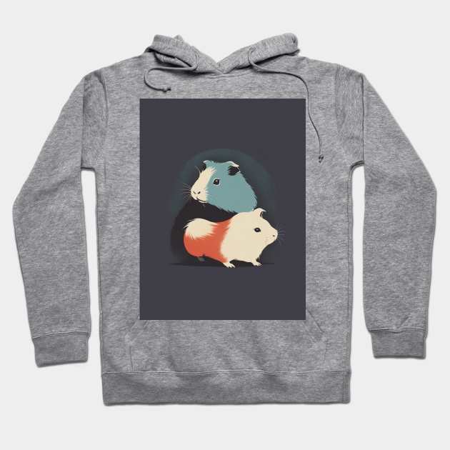 Guinea Pig 1 - Japanese Retro Art Hoodie by nextpensive